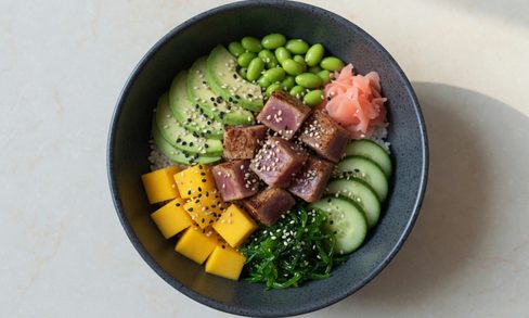 LuckyPoke Dendermonde, Dendermonde — Poké bowl, Scampi, Zalm