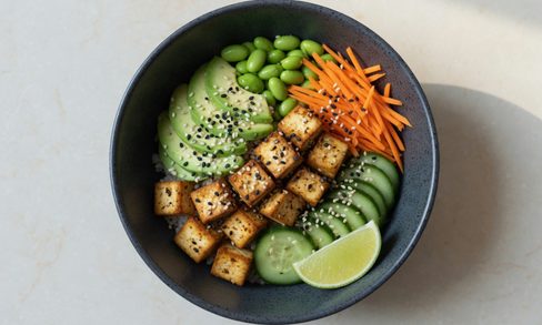 Luckypoke Merchtem, Merchtem — Poké bowl, Scampi, Zalm